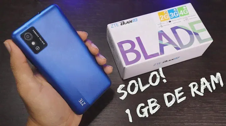 ZTE Blade L9 Unboxing en Español