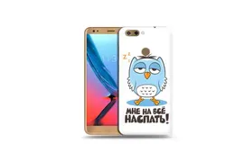 Чехол задняя-панель-накладка-бампер mypads мне на все наспать для zte blade v9 противоударный