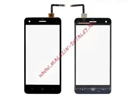Сенсорное стекло (тачскрин) для ZTE Blade A330 (черный)