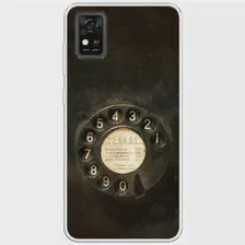 Силиконовый чехол на ZTE Blade A31 / ЗТЕ Блейд А31 Старинный телефон