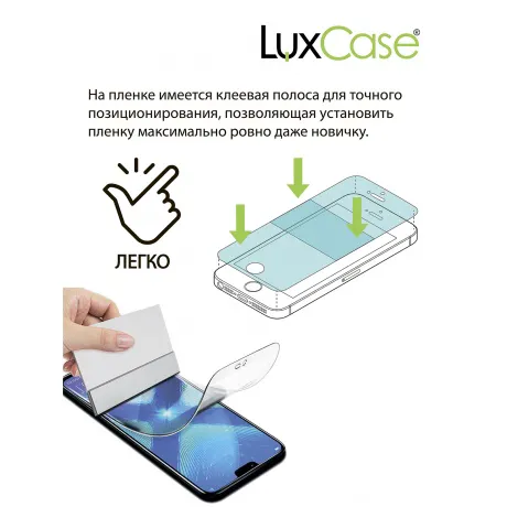 Гидрогелевая пленка LuxCase для ZTE Nubia Z17 miniS 0.14mm Matte Front 87084