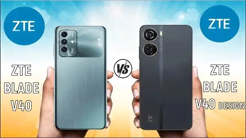 ZTE Blade V40 vs ZTE Blade V40 Design || Full Comparison ⚡ Which one is Best...