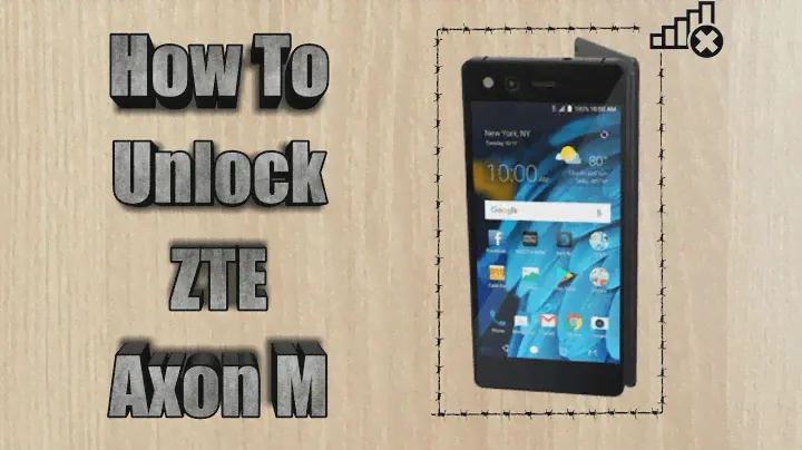 How to unlock ZTE Axon M | Sim Unlock At&t ZTE Axon M