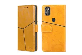 Чехол-книжка MyPads для ZTE Blade A7s (2020) / ЗТЕ Блэйд A7s 2020 (желтый)