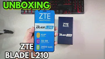 ZTE BLADE L210 ✅ UNBOXING EN ESPAÑOL