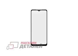 Стекло + OCA плёнка для переклейки ZTE Blade V30 Vita (черное)