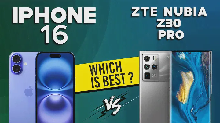 iPhone 16 VS ZTE Nubia z30 pro - Full Comparison ⚡Which one is Best
