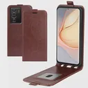 Кожаный корпус для ZTE Nubia Z40 Pro Retro Flip Vertical Holder Полная крышка для ZTE A7S Axon 11 SE Blade 10 20 V2020 Smart Sag Sack