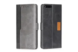 Чехол-книжка MyPads для ZTE Blade A7 (2020) / ЗТЕ Блэйд A7 2020 (Черный + серый)