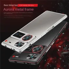 Бампер для ZTE Nubia Z60 Ultra Z60Ultra 5G NX721J Ультратонкий Металлический Алюминиевый Каркас Жесткий Чехол для ZTE Nubia Z60 Ultra NX721J