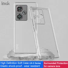Для ZTE nubia Z50 5G IMAK Чехол прозрачная задняя крышка для телефона ZTE nubia Z50 Ultra Ультратонкий Мягкий ТПУ (art.: 3920c04d42023)