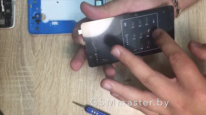 Ремонт ZTE Blade HN замена экрана - ZTE Blade HN glass lcd repair