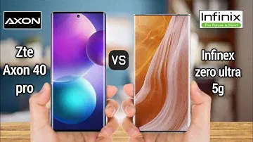 Zte Axon 40 pro vs Infinex zero ultra 5g ||Review Simplificatio Compersion||Thedstech