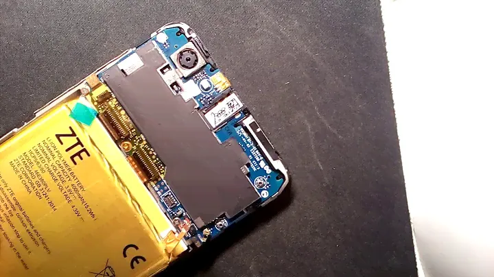 ZTE Blade A610 замена экранного модуля