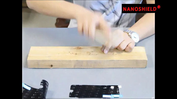 Nanoshield TPU Anti Shock Screen Film.Black Hammer Screen Protector