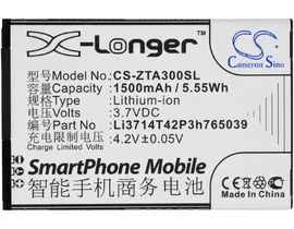 Аккумулятор Cameron Sino для Zte Blade A3 Blade A5, A5 Pro CS-ZTA300SL