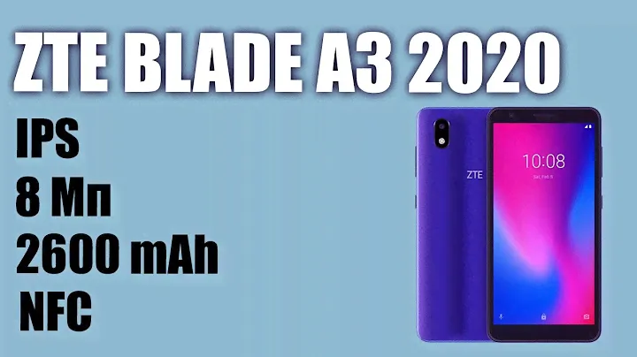 Смартфон ZTE Blade A3 2020