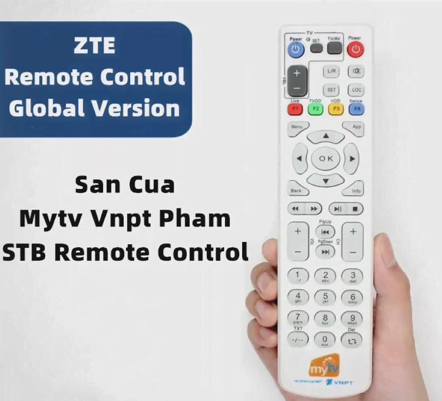 Пульт дистанционного управления Mytv ZTE Vnpt STB iptv, 46 кнопок, 46 кнопок, функция цифрового обучения, для ZTE ZXV10 B600 B700 ITV (art.: 3920b553e1427)-1
