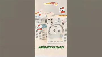 MODEM GPON ZTE F660 V5 #gpon #modem #router #zte #ztef660 #onu