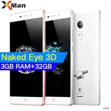Оригинальный zte V5 K3DX V5G смартфон 3 GB + 32 ГБ 5 "FHD 3000 mAh MSM8952 Восьмиядерный 13mp