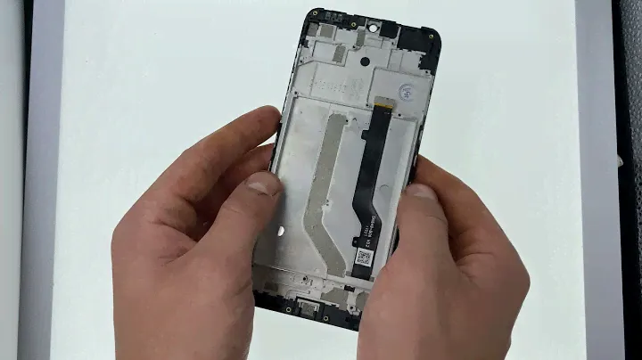 ZTE Blade 20 Smart (SK1649-B06 V0.2) Ver.2 дисплей экран модуль с рамкой черный I обзор Vibro+