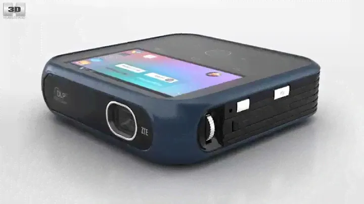 ZTE MF97A: Android-powered Wi-Fi hotspot 3D model by 3DModels.org