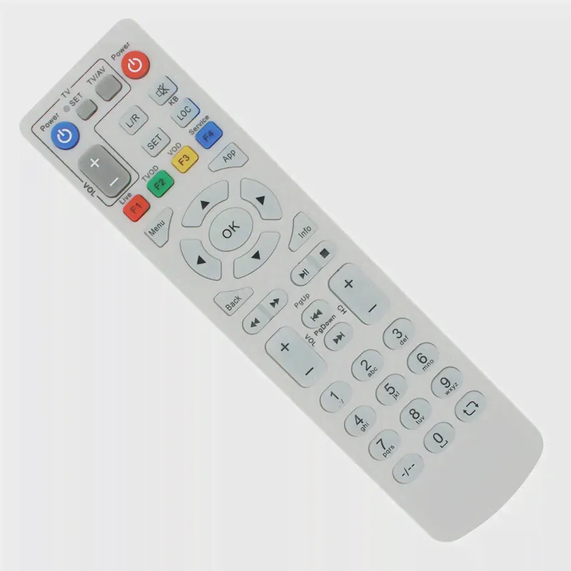 🛍 ZTE 46 каналов 46 ботонов телевизионная цифровая приставка stb ip tv controle Remoto com funo de aprendizagem ZXV10 b600 B700 IP tvI TV-2
