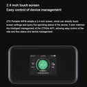 🛍 Новинка, ZTE MU5001U фрезерный роутер с SIM-картой, Мобильная точка доступа, Подключаемая к сети, гигабитная скорость, MU5001, 2,4 дюймовый сенсорный экран, батарея мАч