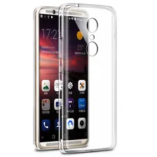 Силиконовый чехол ZTE V8 MINI прозрачный усиленный