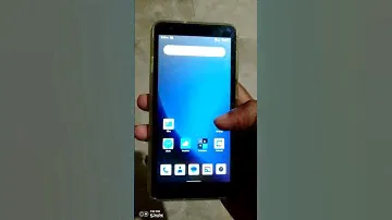 Lock screen setting in ZTE blade A31 lite