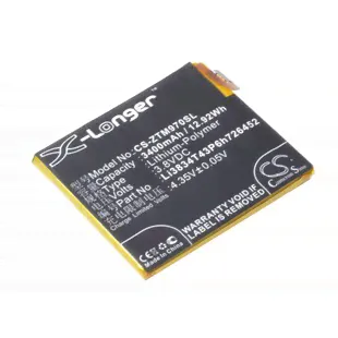   ZTE A450, Blade V2 Lite, Q509T, Zmax,  Smart Run 4G (CameronSino BMP-757) (3400mAh)