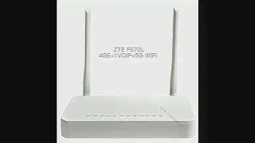 Dual band Gpon ONU ROUTER 4GE+1VOIP+5G WIFI ZTE ZXHN F670L FTTH