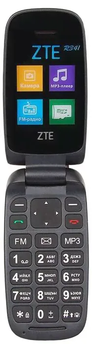 ZTE Мобильный телефон ZTE R341, черный