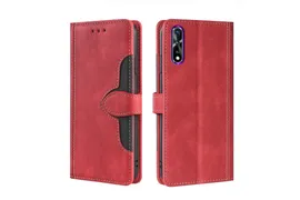 Чехол-книжка MyPads на ZTE Axon 30 5G / ЗТЕ Аксон 30,шляпа графика,красный