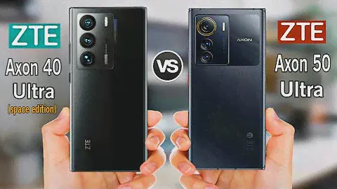 ZTE Axon 50 Ultra vs ZTE Axon 40 Ultra (Space Edition) || @Abdullahzone7.0