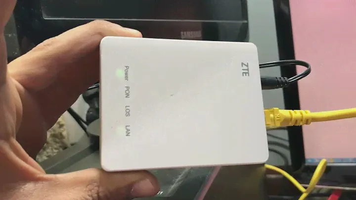 upgrade software du convertisseur fiber GPON ONU ZTE F601 V7 0657224987