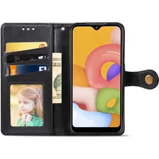 Чехол (книжка) ZTE Blade V2020 Smart, GETMAN Gallant, Черный