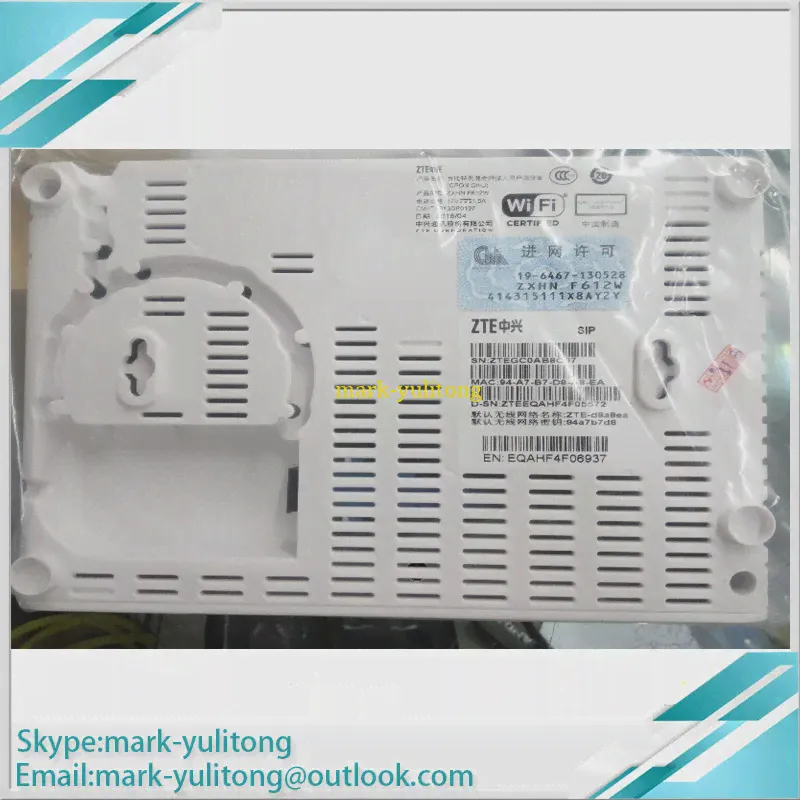 GPON ONT ONU ZTE ZXHN ZXA10 F612 F612W FTTH WIFI модем 2LAN + 1 кастрюля WIFI (art.: 7a5ffae81)-3