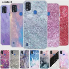 Для ZTE Blade A51 Case Luxury Silicone Silicone TPU Soft Cover Funda для ZTE Blade A51 A 51 CAPA Shock -Resean Cartoon Marble Coque Coque