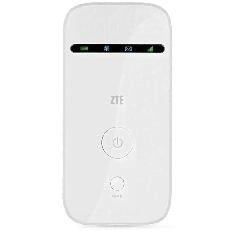 ZTE MF65M Модем 2G/3G ZTE MF65M USB Wi-Fi +Router внешний белый-0