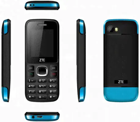 Телефон ZTE R550 черный синий-0