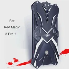 Для Nubia Red Magic 8 Pro + Металлический Бронированный чехол Противоударный Алюминиевый чехол Funda Для ZTE Nubia Red Magic 6 6S 7 7S Pro 8S Pro + Case