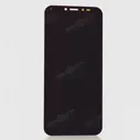 Дисплей для ZTE Blade V8 Mini ( v0850) с тачскрином, черный. Уценка - криво склеен