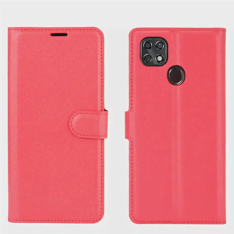 🛍 Кожаный чехол-книжка для ZTE Blade 20 Smart ZTE V1050 2050RU ZTE Blade V2020 Smart ZTE 8010-0