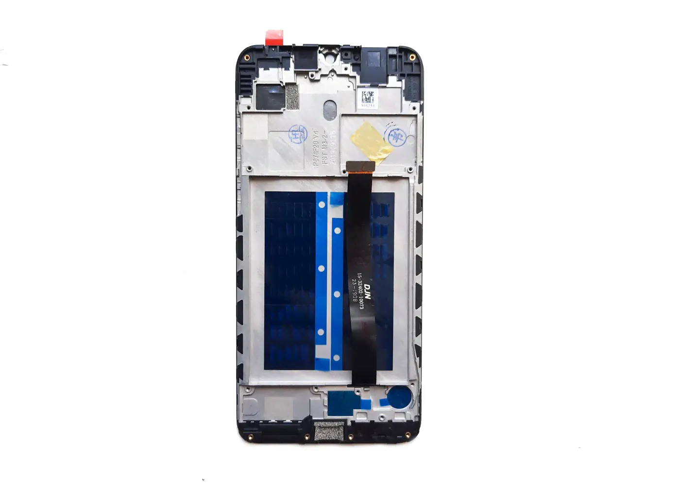 ZTE Blade V10 (ZTE V1000) дисплейный модуль с рамкой (экран + тачскрин)