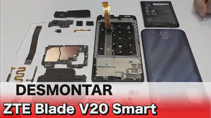 Desmontar ZTE Blade V20 Smart