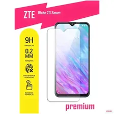 Защитное стекло для ZTE Blade 20 Smart, ЗТЕ Блейд 20 Смарт на экран, гибридное (гибкое стекло), AKSPro