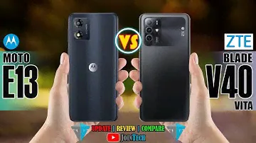 MOTOROLA MOTO E13 VS ZTE BLADE V40 VITA FULL SPECIFICATIONS COMPARISON