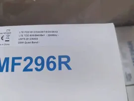 Маршрутизатор беспроводной ZTE MF296R LTE Cat 6 CPE, Wi-Fi роутер со слотом для sim-карты, 4 порта RJ45 RJ11 (art.: 3920c4776ee9b)