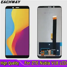 6,0 "Экран Для ZTE Nubia V18 ЖК-дисплей Nubia V18 Дисплей Сенсорный экран Дигитайзер В Сборе Замена Мобильного телефона ZTE V18 ЖК-экран